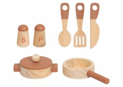Дървена кухня с аксесоари Nicole Tooky Toy TJ548