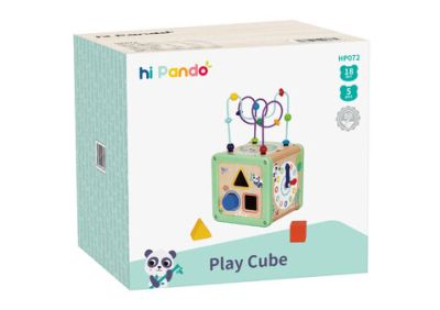 Дървен активен куб Panda Hi Pando HP072 