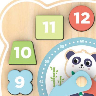 Дървен сортер часовник Hi Pando HP078