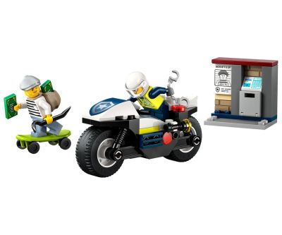 Конструктор LEGO City 60455 Преследване с полицейски мотоциклет