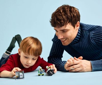 Конструктор LEGO City 60455 Преследване с полицейски мотоциклет