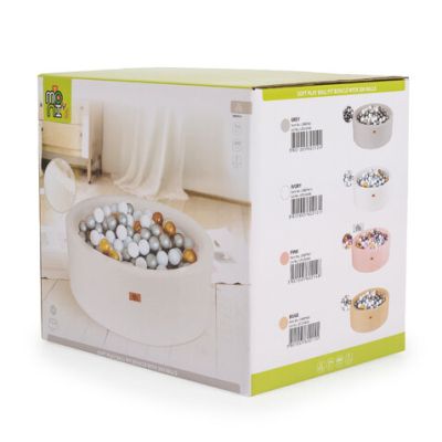 Мек басейн Boucle с топки розов