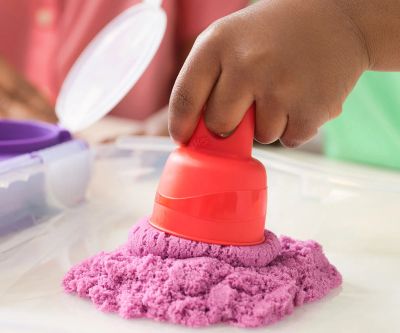 Kinetic Sand Комплект за игра кинетичен пясък с разнообразни кутии Spin Master 6069784 