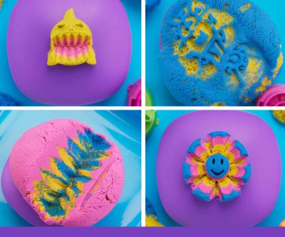 Kinetic Sand Комплект за игра кинетичен пясък Squish Motion Spin Master 6069401