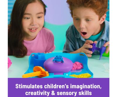 Kinetic Sand Комплект за игра кинетичен пясък Squish Motion Spin Master 6069401