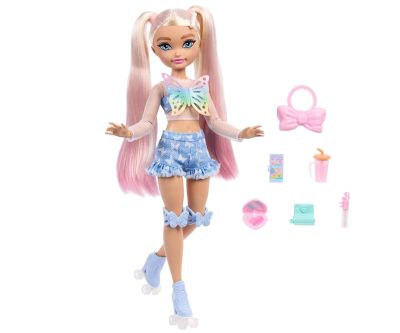 Кукла Barbie Най-добри приятелки Малибу с ролери Mattel JFX96
