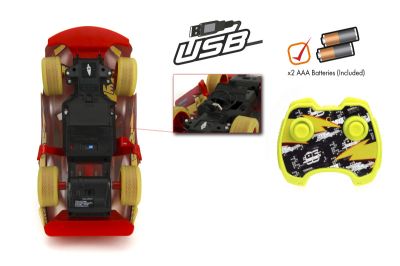 Радиоуправляема кола Светкавицата Маккуин Cars Jada Toys 9335563