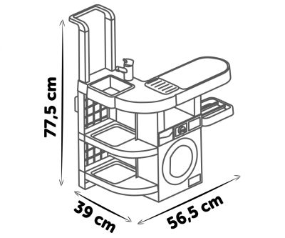 Уреди за пране и почистване с пералня Rowenta Smoby 7600330327