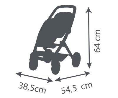Детска количка за близнаци Smoby Maxi-Cosi Pink 7600253221