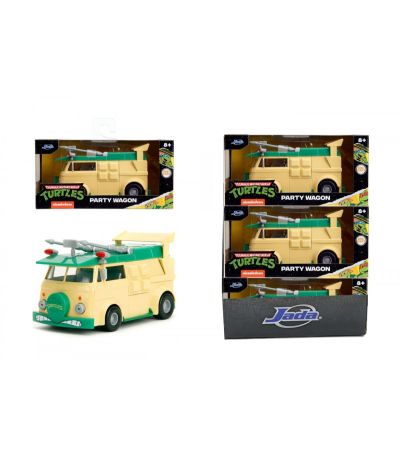 Метален Bus Turtles Party Bus Jada Toys 93347233 1/32 