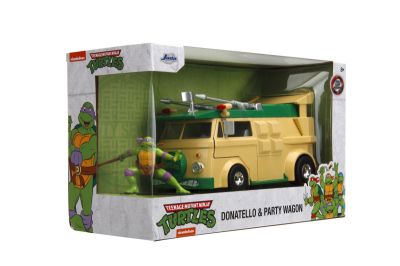 Метален бус Turtles Party Bus с фигурка Jada 9334529 1/24