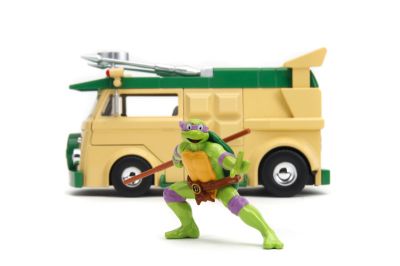 Метален бус Turtles Party Bus с фигурка Jada 9334529 1/24