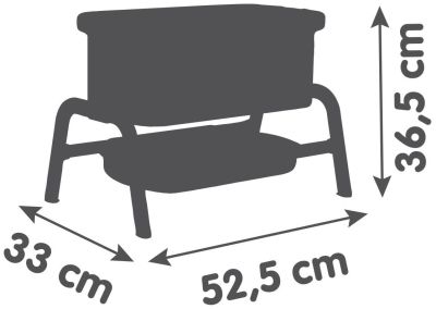 Легло за кукли Maxi-Cosi розово Smoby 7600240243