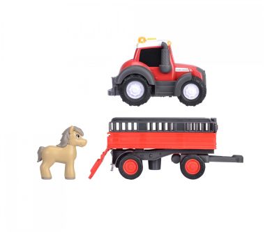 Трактор с ремарке за животни Massey Ferguson Dickie ABC 204115012