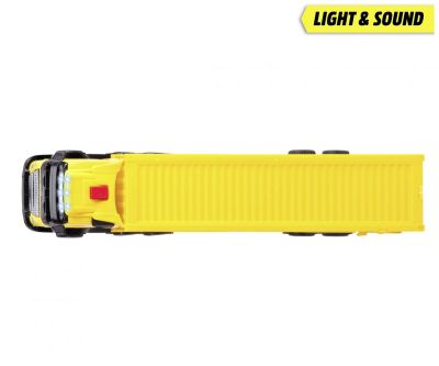 Камион с ремарке и мотокар DHL Dickie 203747018  