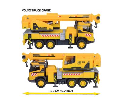 Камион с кран Volvo FMX Majorette 8503723006