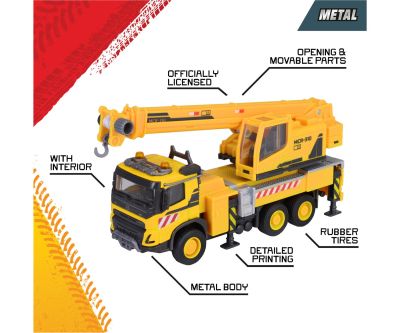 Камион с кран Volvo FMX Majorette 8503723006