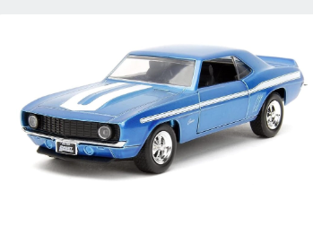 Метален автомобил Chevrolet Camaro 1969 Fast & Furious 1:32 Jada 24075