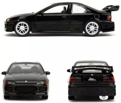 Метален автомобил Honda Civic EJ1 1993 Fast & Furious 1:32 Jada 24075