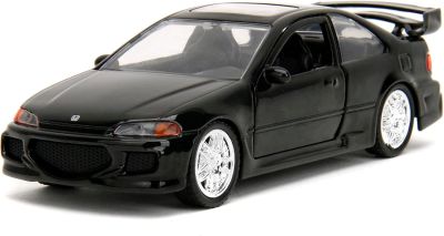 Метален автомобил Honda Civic EJ1 1993 Fast & Furious 1:32 Jada 24075