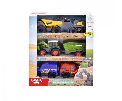 Комплект малки превозни средства Dickie 203742016