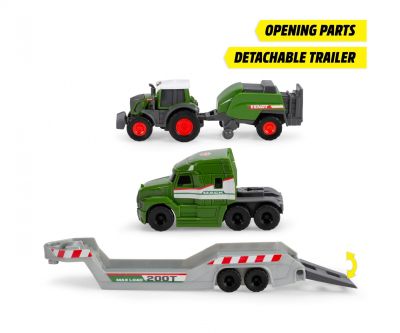 Микро камион с ремарке и селскостопански машини Fendt Dickie 203735006