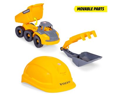 Комплект за игра камион Volvo Tough Hauler Dickie 203729014
