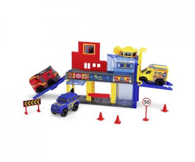 Комплект SOS станция с малки превозни средства Dickie 203713017