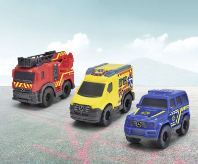 Комплект спасителна служба с малки превозни средства Dickie 203712029