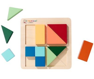 Монтесори Пъзел с форми Eichhorn 100006032