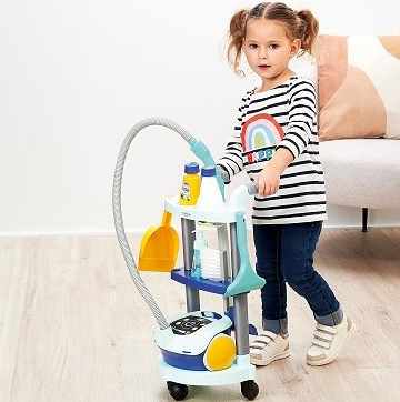 Детски количка за почистване с прахосмукачка Ecoiffier 7900002772