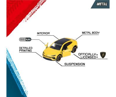 Комплект метални колички Lamborghini Majorette 8502105001