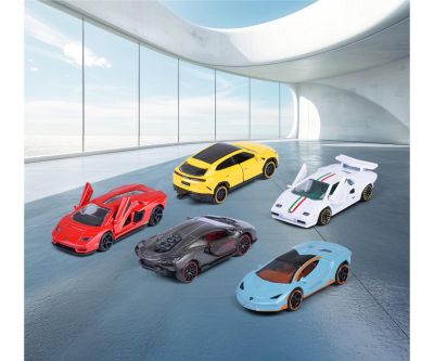 Комплект метални колички Lamborghini Majorette 8502105001