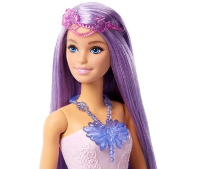 Кукла Barbie Принцеса с трансформация в русалка - фея Mattel JCP74