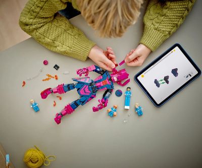 Конструктор LEGO Marvel Super Heroes 76316 Фантастичната четворка срещу Галактус фигура за конструиране