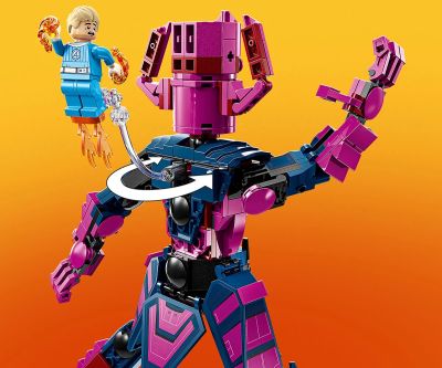 Конструктор LEGO Marvel Super Heroes 76316 Фантастичната четворка срещу Галактус фигура за конструиране