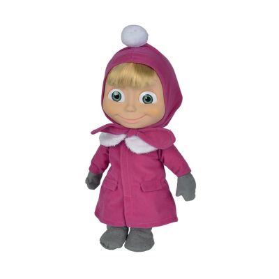 МАША И МЕЧОКА Кукла голяма със зимни дрехи МАША 109301035