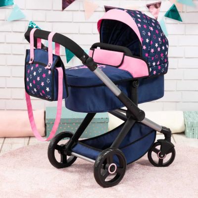 Количка за кукли XEO с чанта BAYER 17016AA 