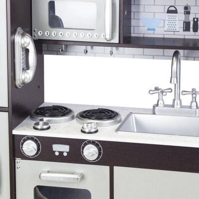 Детска дървена кухня с хладилник Wooden TL40029 