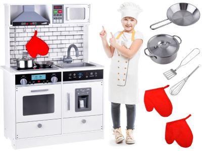 Дървена кухня със звук и светлина Зара Wooden TL10162