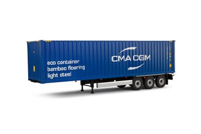 Ремарке за камион Trailer Container CMA CGM SOLIDO 1:24 - 2400507