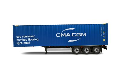 Ремарке за камион Trailer Container CMA CGM SOLIDO 1:24 - 2400507