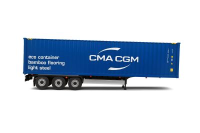 Ремарке за камион Trailer Container CMA CGM SOLIDO 1:24 - 2400507