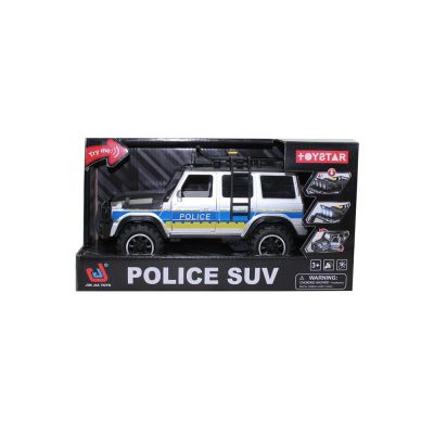Джип POLICE със звук и светлини 666-17Q