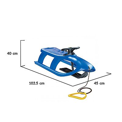 Голяма детска Шейна Bullet Control и седалка синя