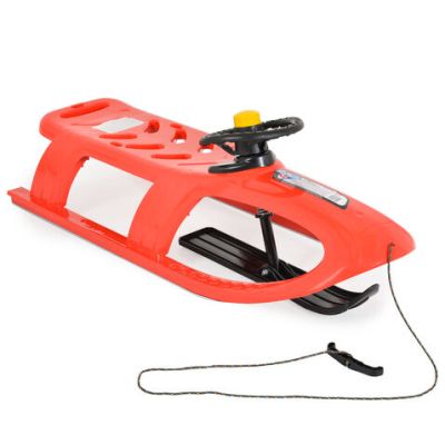 Детска Шейна с кормило Bullet Control червена