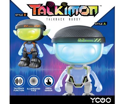 Интерактивен Робот Talkimon бял Silverlit 88494 