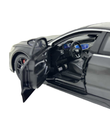 Метален автомобил Audi RS7 със звук и светлини 1/24 черен