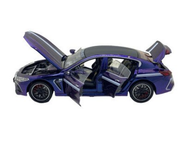 Метален автомобил BMW M8 със звук и светлини 1/24 blue
