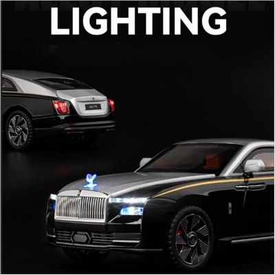 Метален автомобил Rolls Royce Spectre със звук и светлини 1/24 металик